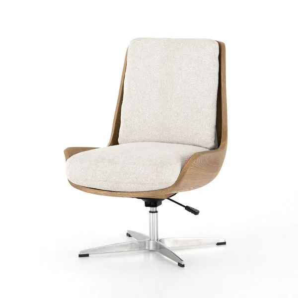 Product Image 11 for Burbank Desk Chair Elder Sand from Four Hands