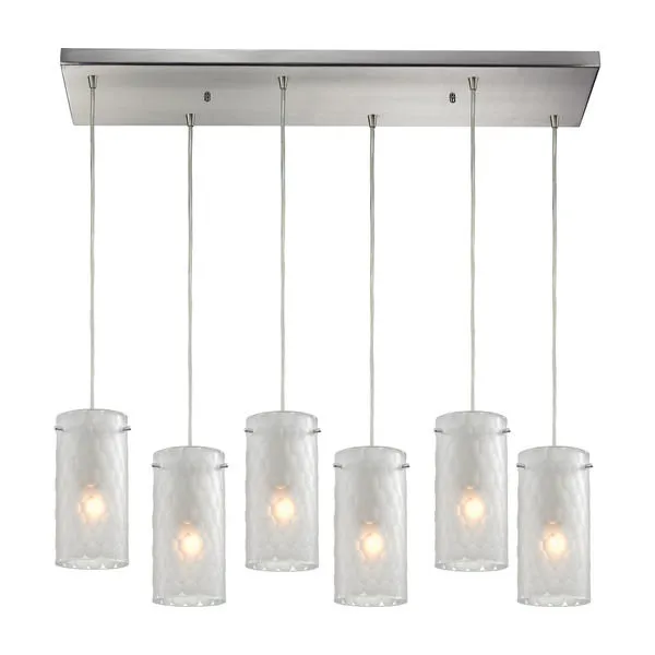Product Image 1 for Synthesis 6 Light Pendant In Satin Nickel from Elk Lighting