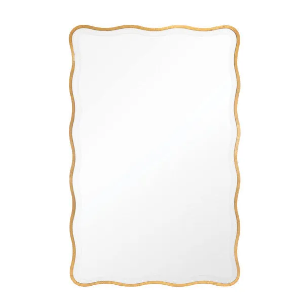 Product Image 1 for Candice Resin Mirror Rectangle - Gold Leaf from Regina Andrew Design