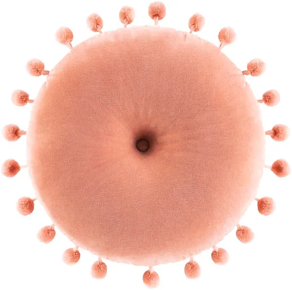 Product Image 2 for Serengeti Round Rose Pillow from Surya