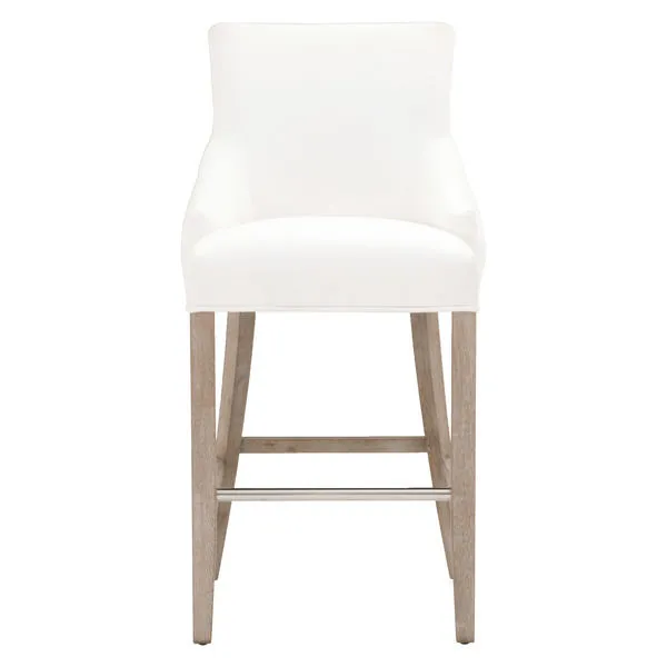 Product Image 5 for Avenue White Barstool from Essentials for Living