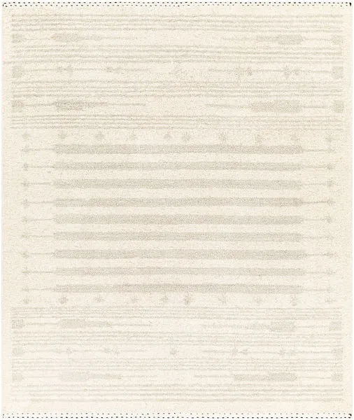 Product Image 1 for Machu Picchu Hand-Woven Global Cream / Black Rug  - 8' x 10' from Surya