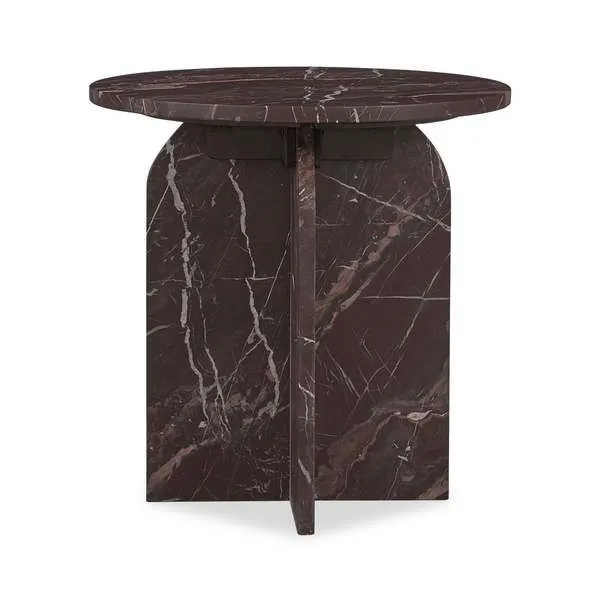 Product Image 1 for Reilly Marble End Table from Classic Home