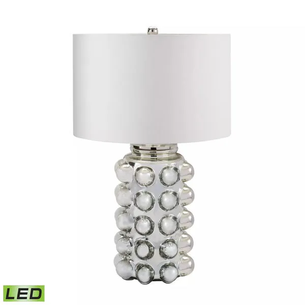 Product Image 1 for Bubble Glass Table Lamp In Silver Mercury from Elk Home