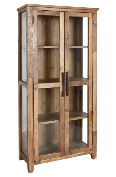 Product Image 1 for Wexford Reclaimed Pine Display Cabinet from Classic Home Furnishings