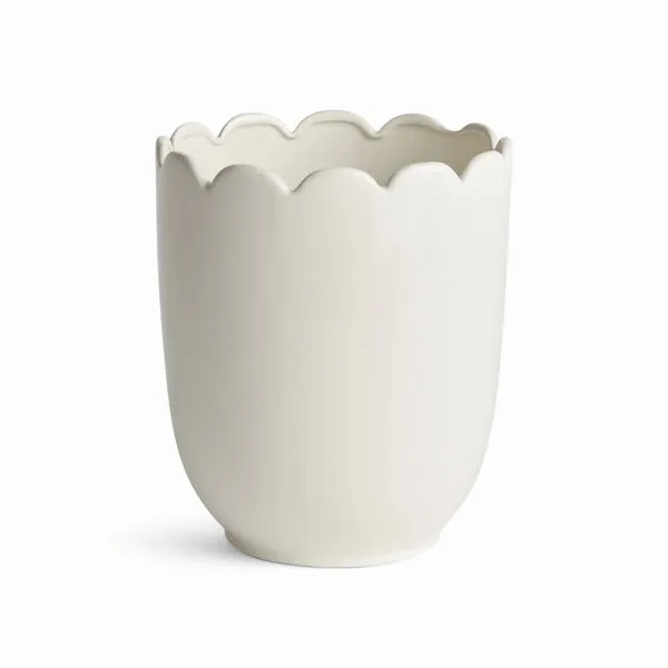 Product Image 1 for Mirabelle Scalloped Edge Cachepot from Napa Home And Garden