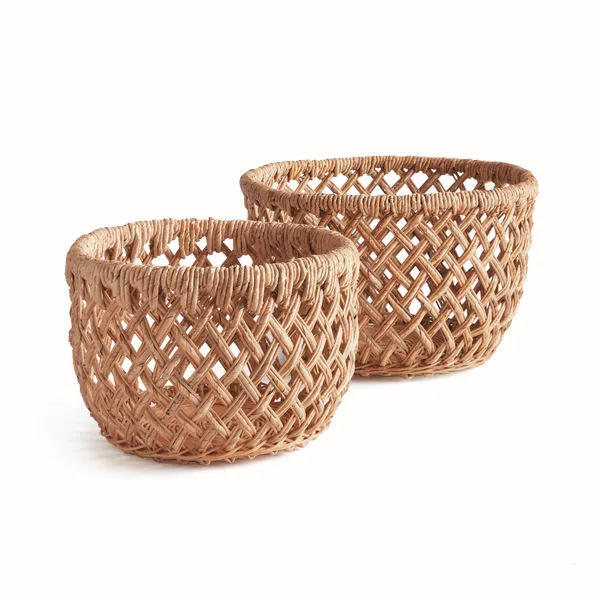Product Image 1 for Emlyn Rattan Basket Set from Napa Home And Garden