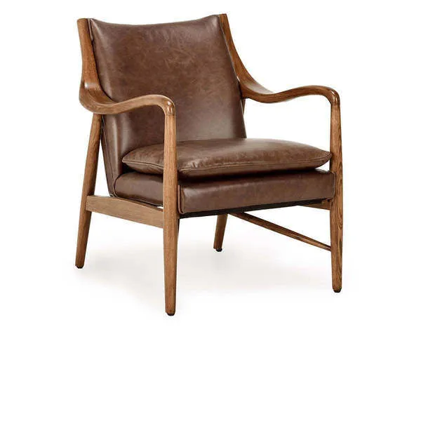 Product Image 1 for Kiannah Leather Club Chair from Classic Home Furnishings