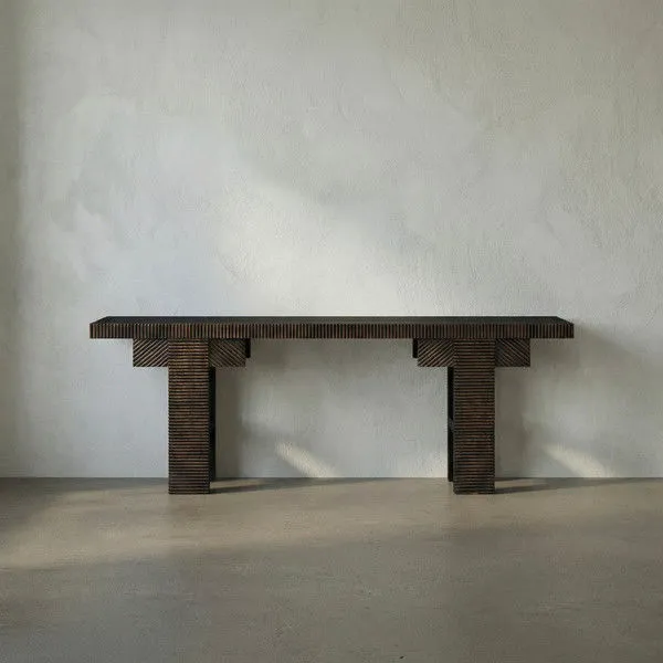 Product Image 1 for Nabu Light Brown Trim Console from Noir