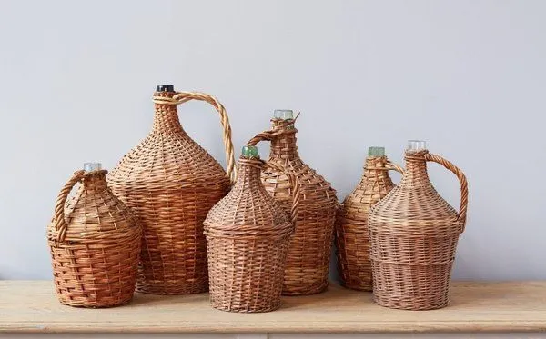 Product Image 1 for Wicker Demijohn from etúHOME