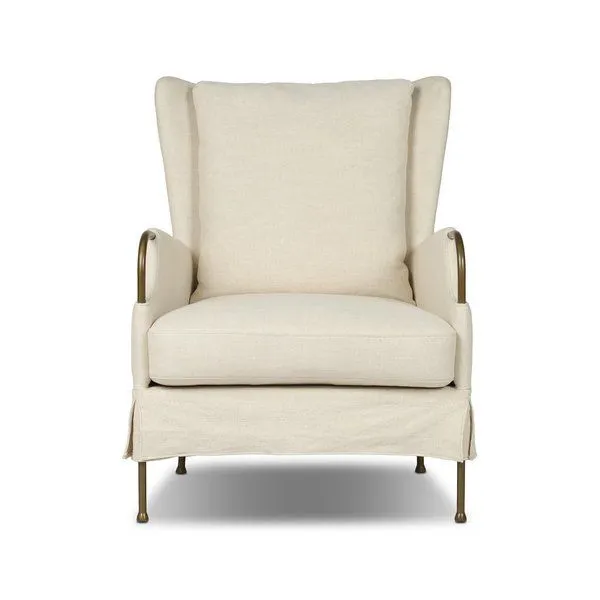 Product Image 1 for Jenaya Bergamo Parchment Chair from Four Hands