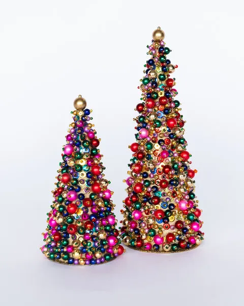 Product Image 4 for Otis Decorative Beaded Tree, Set of 2 from Cody Foster & Co