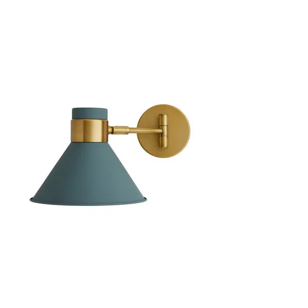 Product Image 1 for Lane Cadet Blue Steel Sconce from Arteriors