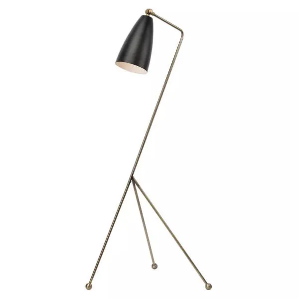 Product Image 3 for Lucille Floor Light - Black Antique from Nuevo
