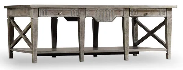 Product Image 3 for True Vintage Rectangle Cocktail Table from Hooker Furniture