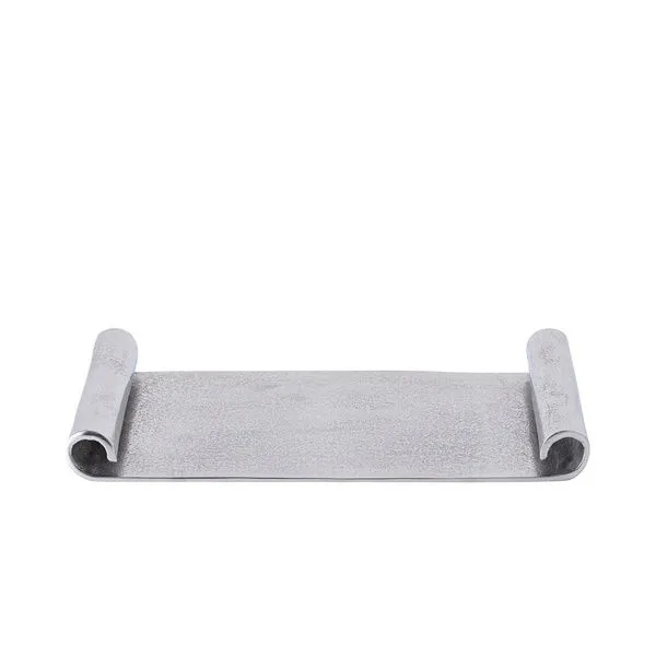 Product Image 1 for Polished Nickel Scroll Tray from BIDKHome