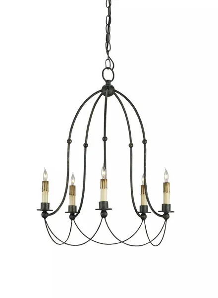 Product Image 2 for Derrymore Chandelier from Currey & Company