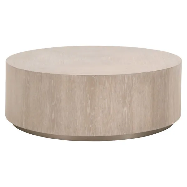 Product Image 4 for Roto Large Drum Light Oak Coffee Table from Essentials for Living