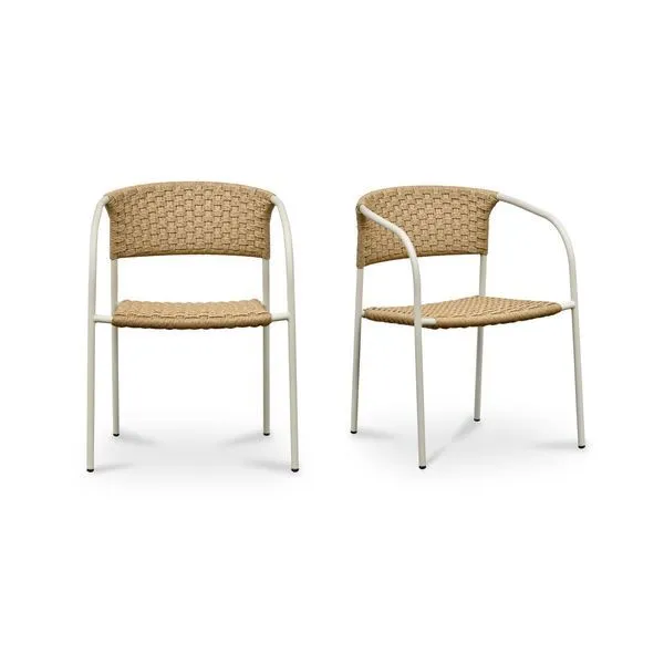 Product Image 1 for Zola Outdoor Dining Chair Set of Two from Moe's