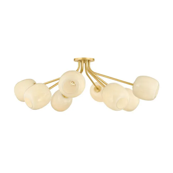 Product Image 1 for Lisette Semi Flush from Mitzi