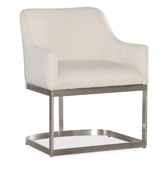 Product Image 1 for Modern Mood Upholstered Arm Chair w/Metal Base from Hooker Furniture