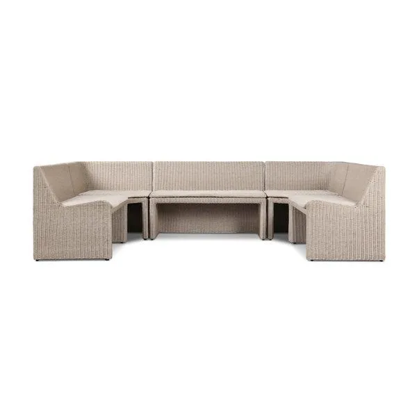 Product Image 1 for Senna Outdoor Dining Banquette U-Shape from Four Hands