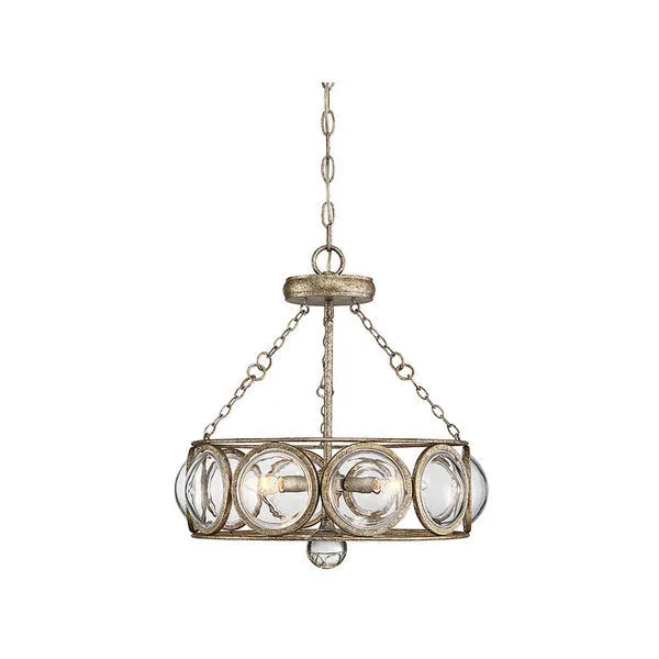 Product Image 1 for Warwick 3 Light Convertible Semi Flush from Savoy House 