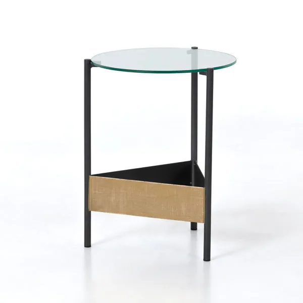 Product Image 8 for Benicio End Table Gold Brush from Four Hands