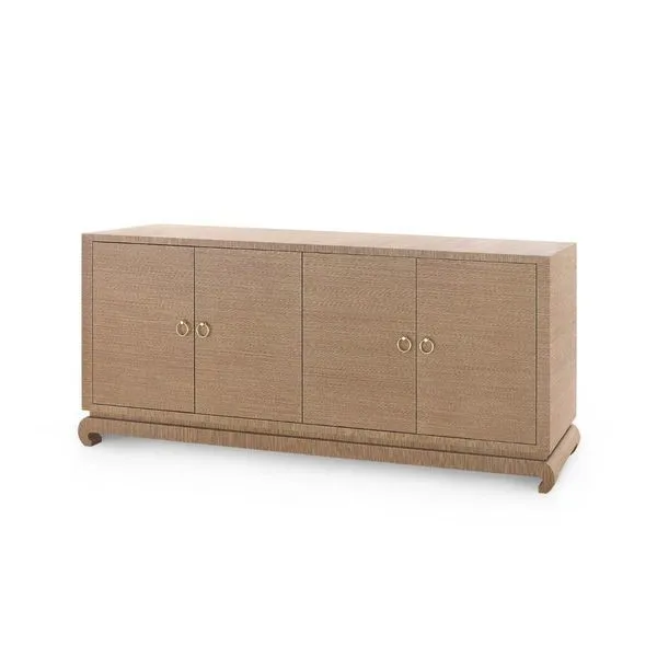 Product Image 5 for Meredith Extra Large 4-Door Cabinet from Villa & House