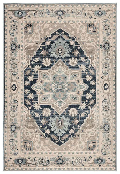 Product Image 8 for Kenley Medallion Blue/ Gray Rug from Jaipur 