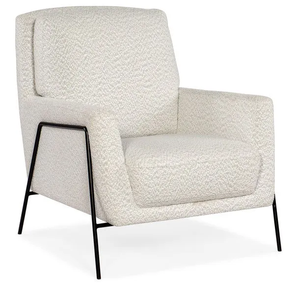 Product Image 1 for Amette Metal Frame Club Chair from Hooker Furniture