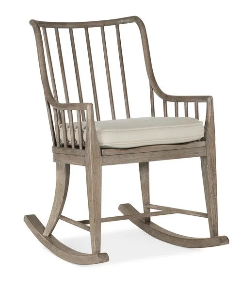 Product Image 6 for Serenity Moorings Gray Beech Rocking Chair from Hooker Furniture