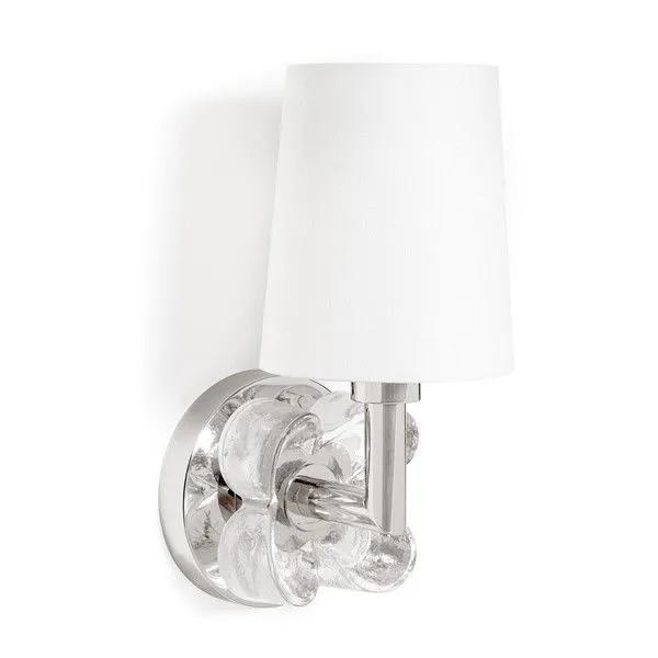 Product Image 1 for Bella Steel Sconce - Polished Nickel from Regina Andrew Design