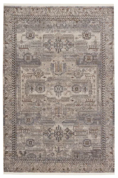 Product Image 4 for Jorden Tribal Gray/ Gold Rug from Jaipur 