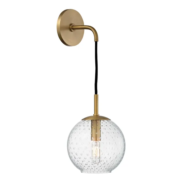 Product Image 1 for Rousseau 1 Light Wall Sconce Clear Glass from Hudson Valley
