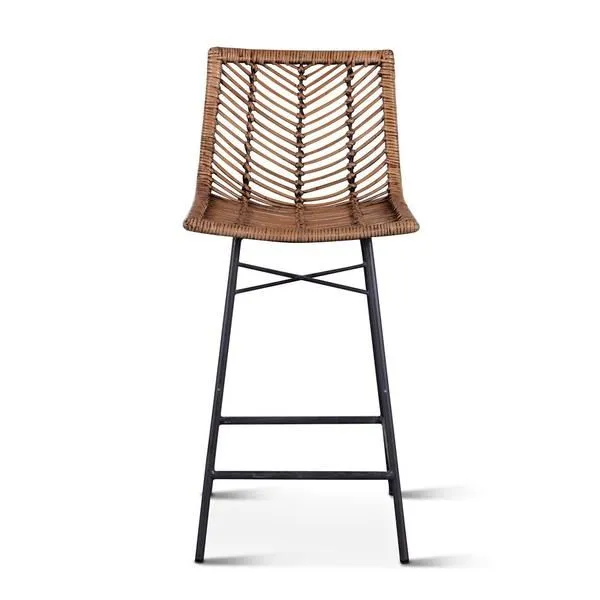 Product Image 5 for Bali Kubu Rattan Counter Chairs, Set Of 2 from World Interiors