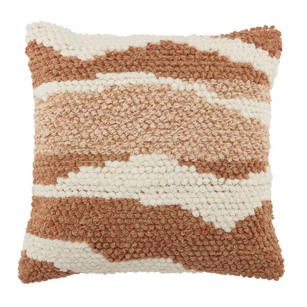 Product Image 4 for Hasani Indoor/ Outdoor Tan/ White Abstract Pillow from Jaipur 