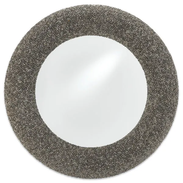 Product Image 1 for Batad Shell Round Mirror from Currey & Company