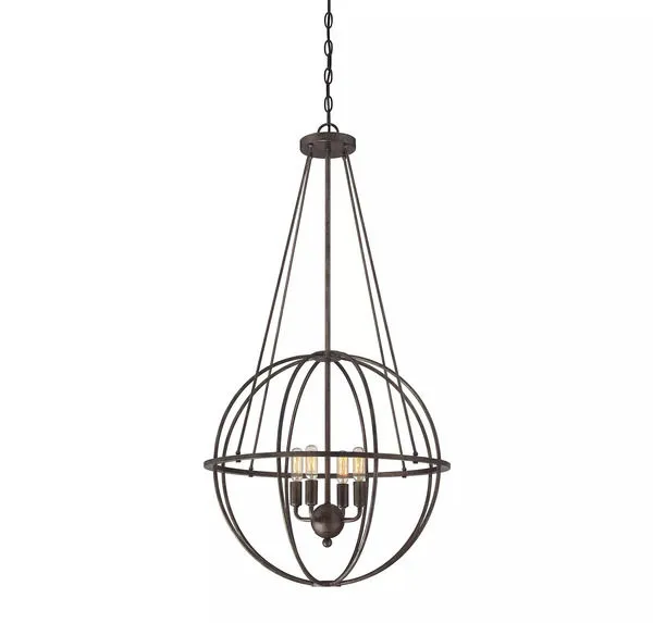 Product Image 1 for Elgin 4 Light Pendant from Savoy House 