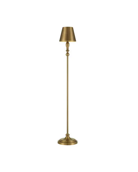 Product Image 1 for Viaggio Antique Brass Cordless Floor Lamp from Currey & Company