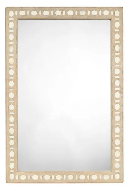 Product Image 1 for Sama Wood & Bone Inlay Mirror from Jamie Young