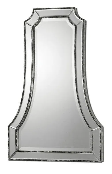Product Image 2 for Uttermost Cattaneo Silver Beaded Mirror from Uttermost