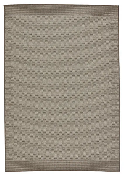 Product Image 6 for Vibe by Poerava Indoor/ Outdoor Border Gray/ Taupe Rug from Jaipur 