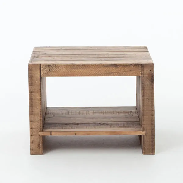 Product Image 6 for Beckwourth Side Table Rustic Natural from Four Hands