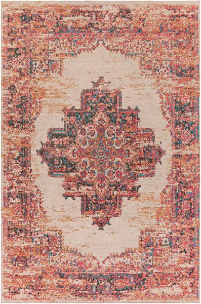Product Image 2 for Amsterdam Bright Red / Camel Rug from Surya