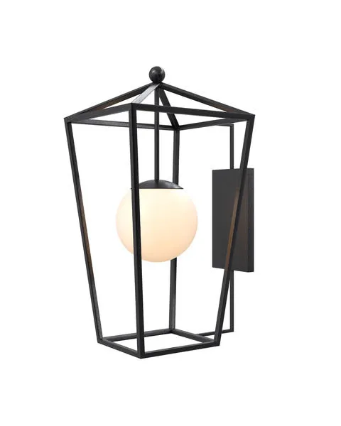 Product Image 1 for Denison Black Outdoor Wall Sconce from Currey & Company