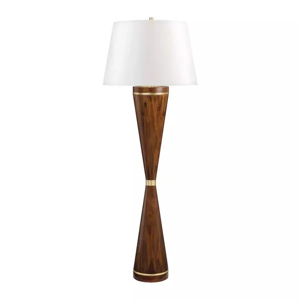Product Image 3 for Selden 1 Light Dark Tram Floor Lamp from Hudson Valley