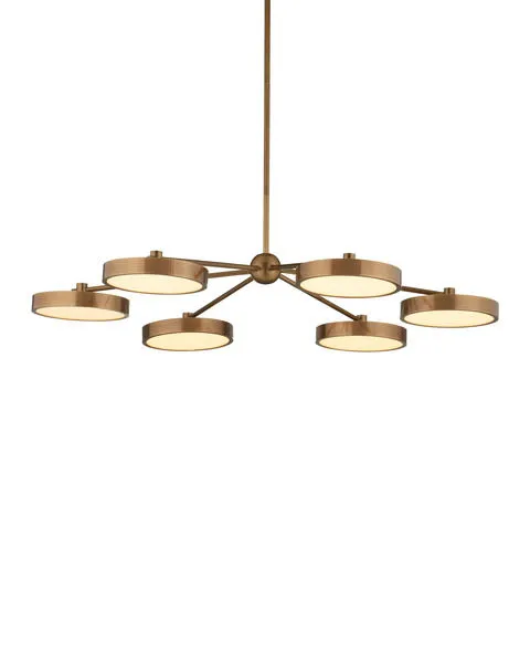 Product Image 1 for Merrick Chandelier from Currey & Company