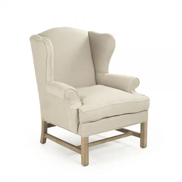 Product Image 4 for Fabien Wingback Chair from Zentique