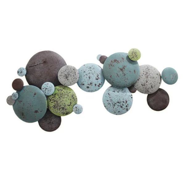 Product Image 1 for Earth Tone Metal Circles from Moe's